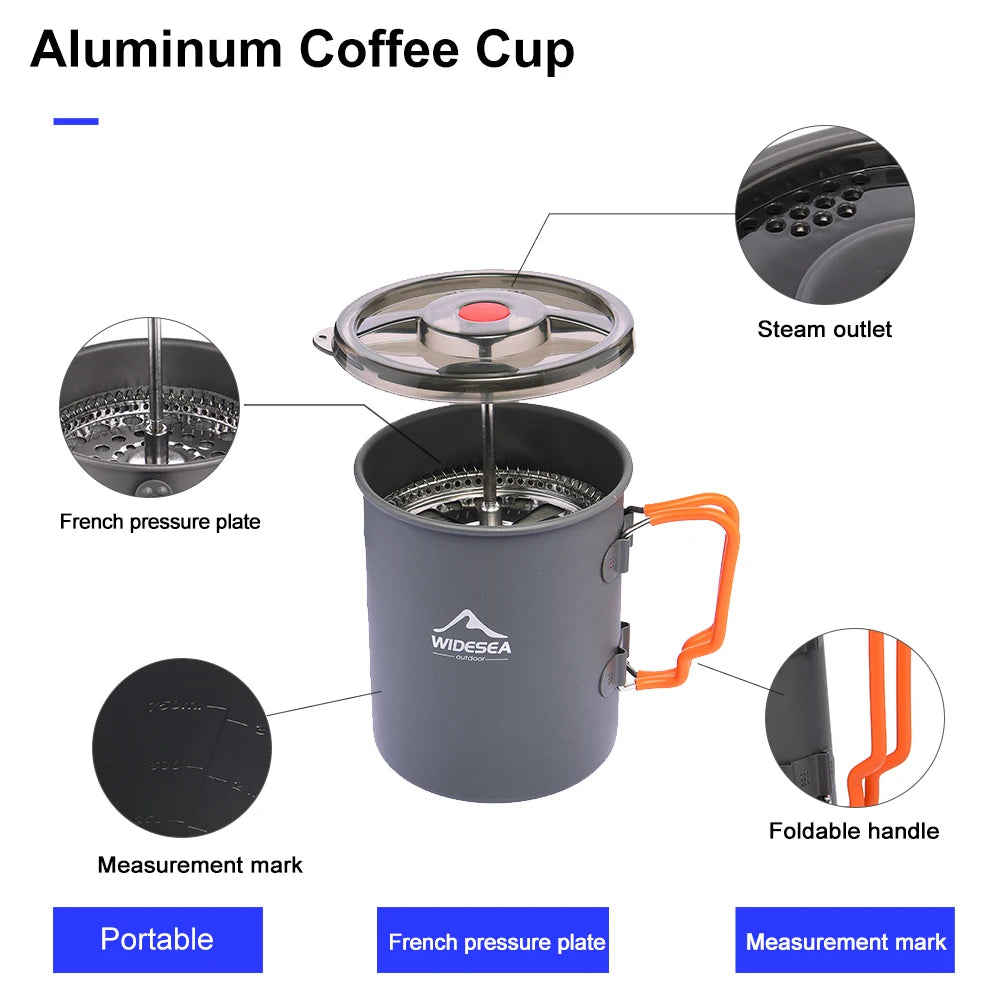 Coffee Press Camping Pot