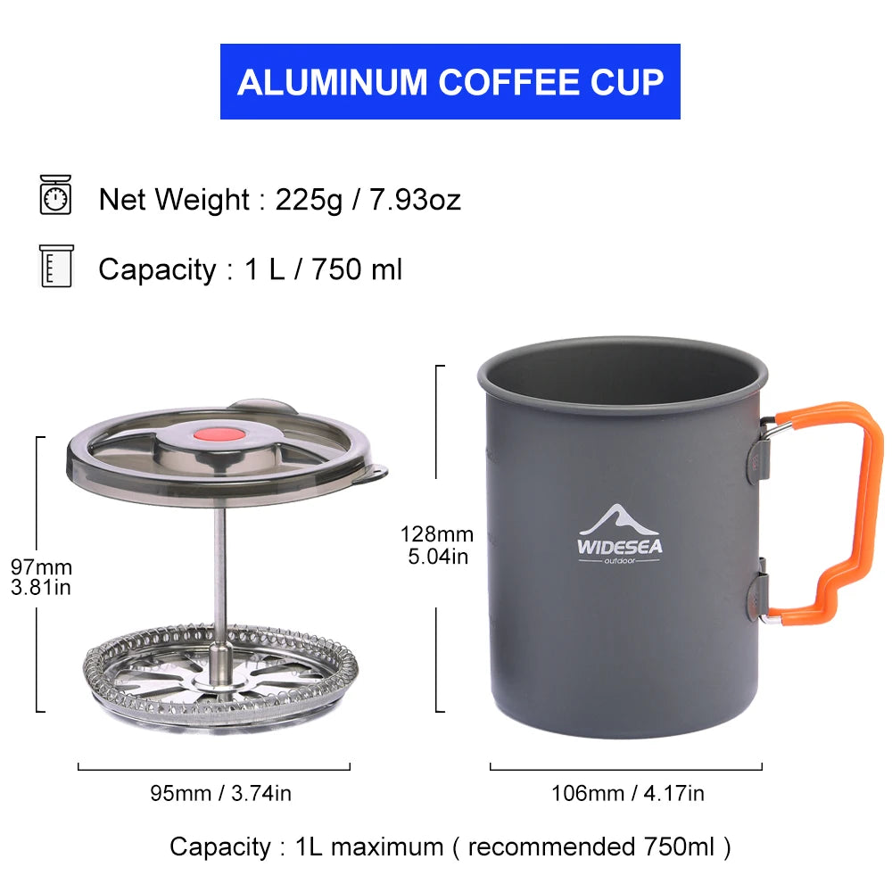 Coffee Press Camping Pot