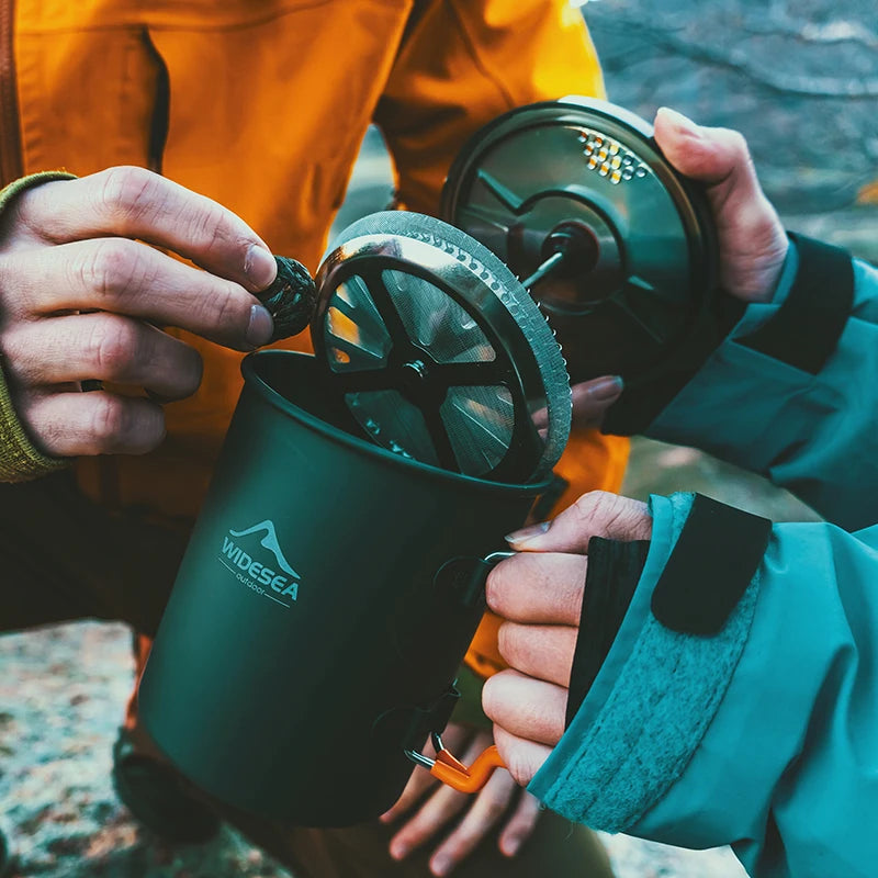 Coffee Press Camping Pot