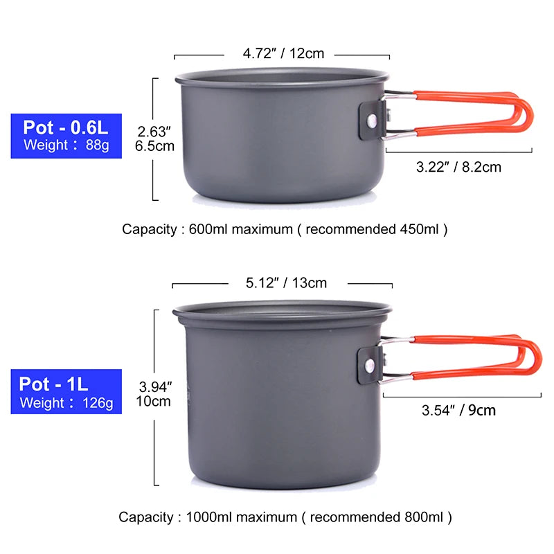 Camping Tableware Set
