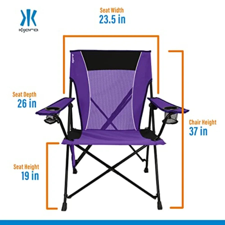 Dual Lock Camp Chair