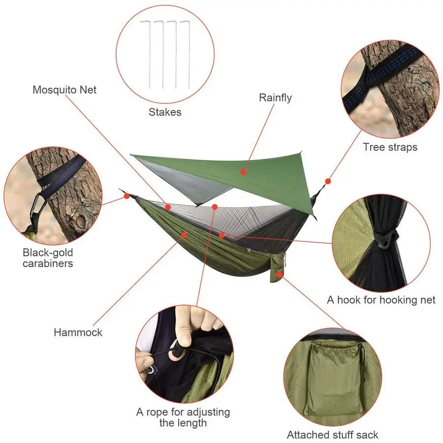 Rainfly Mosquito Hammock