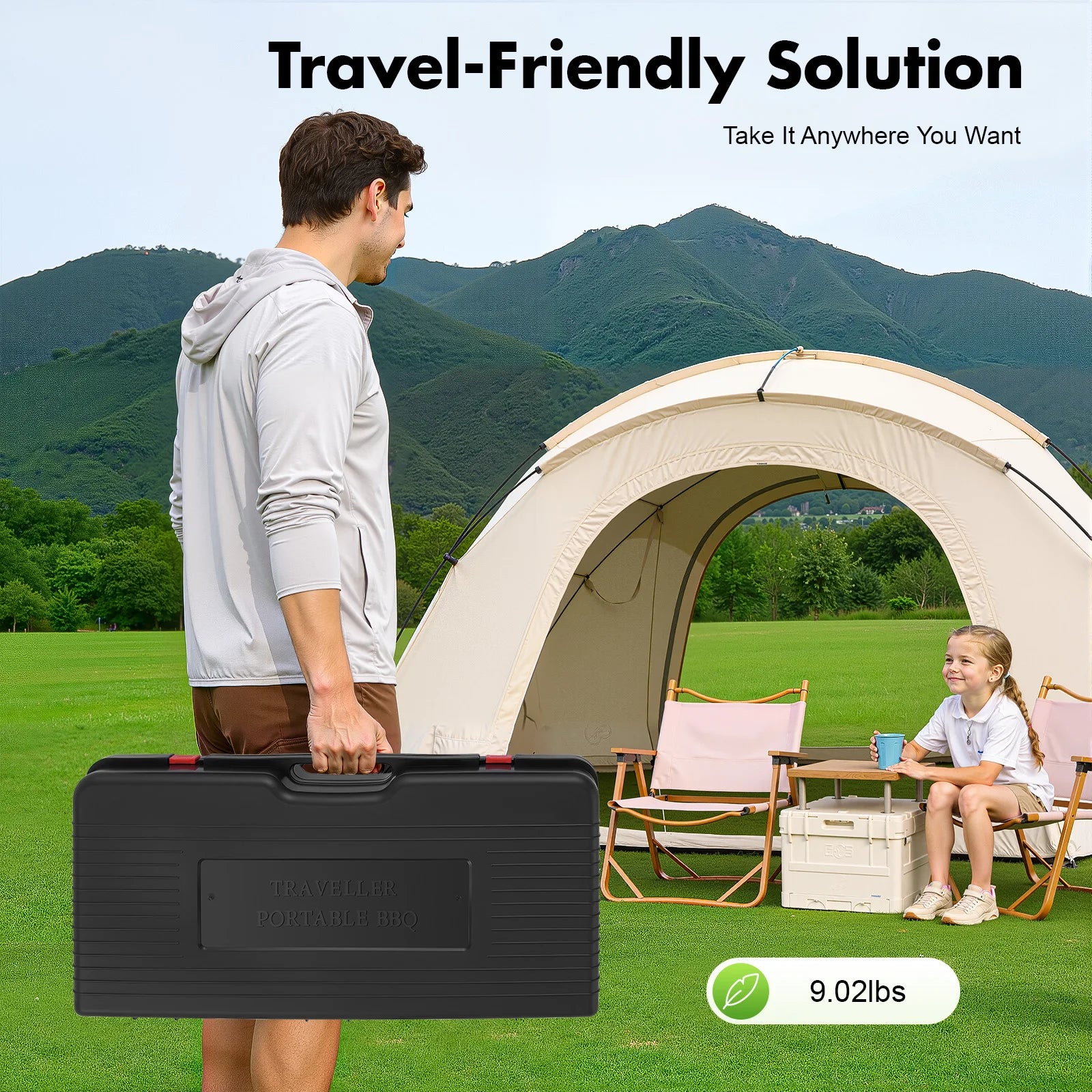 2-Burner Camping Stove