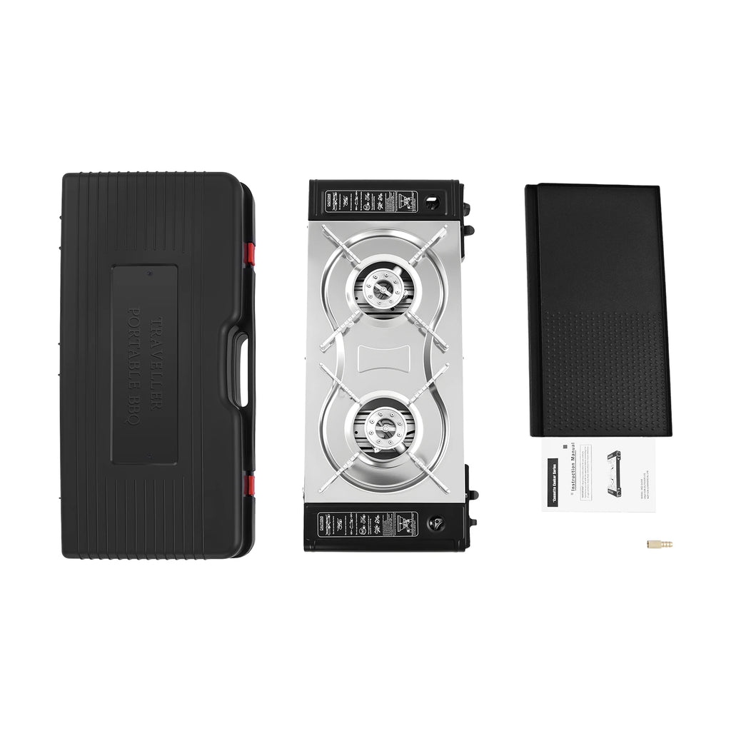 2-Burner Camping Stove