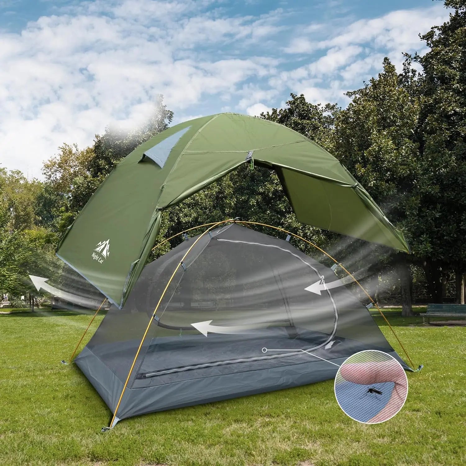 2-Person Backpacking Tent