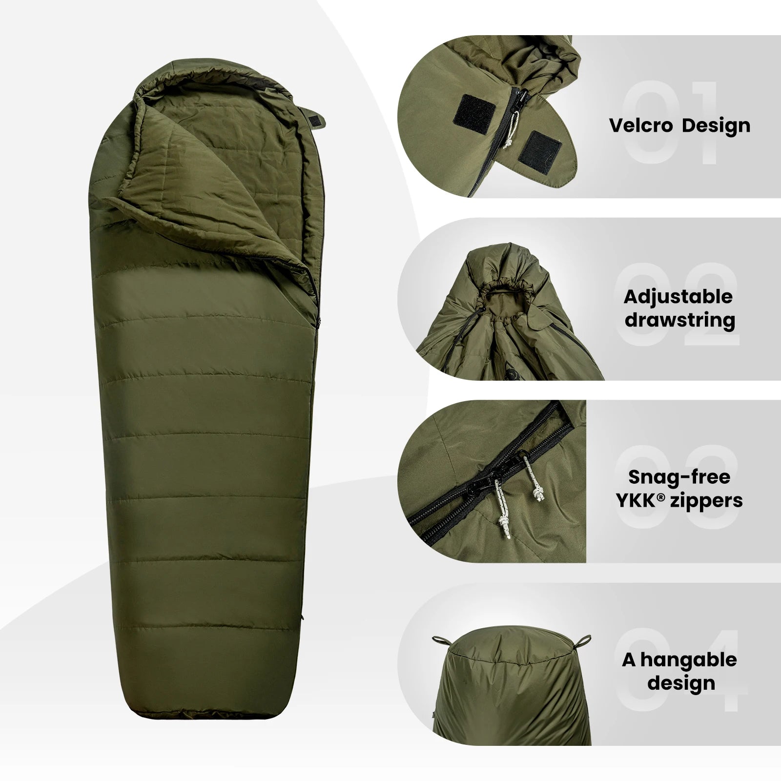 Bushcraft Mummy Sleeping Bag