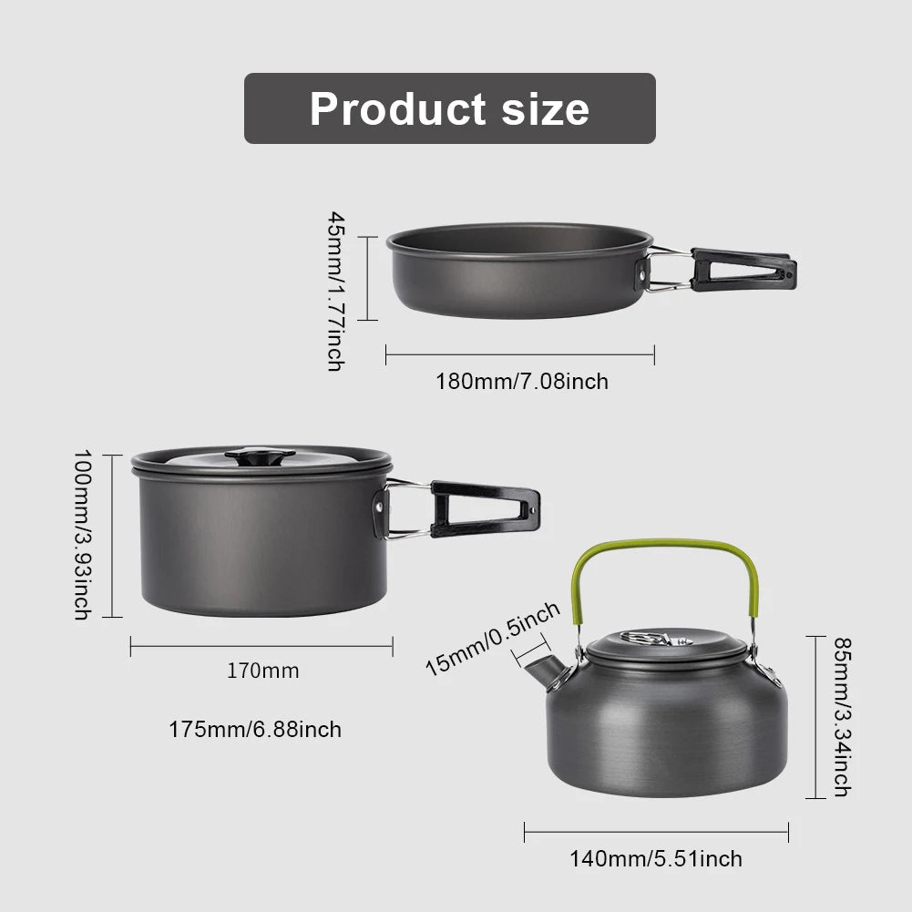 Camping Cookware Set