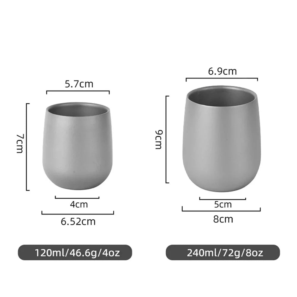 Insulated Titanium Cup