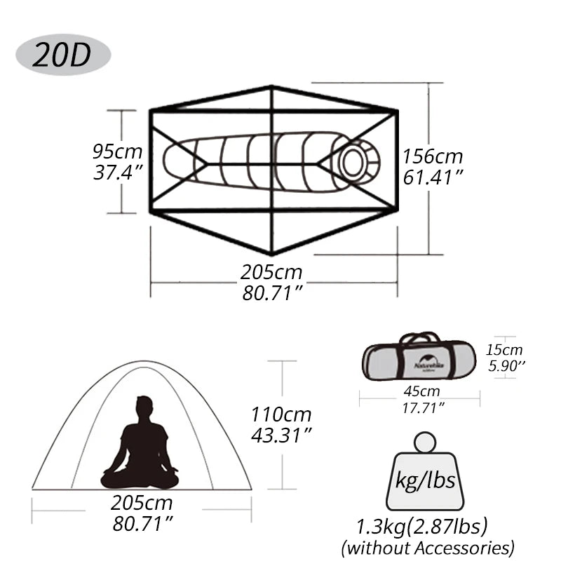 Cycling Ultralight Tent