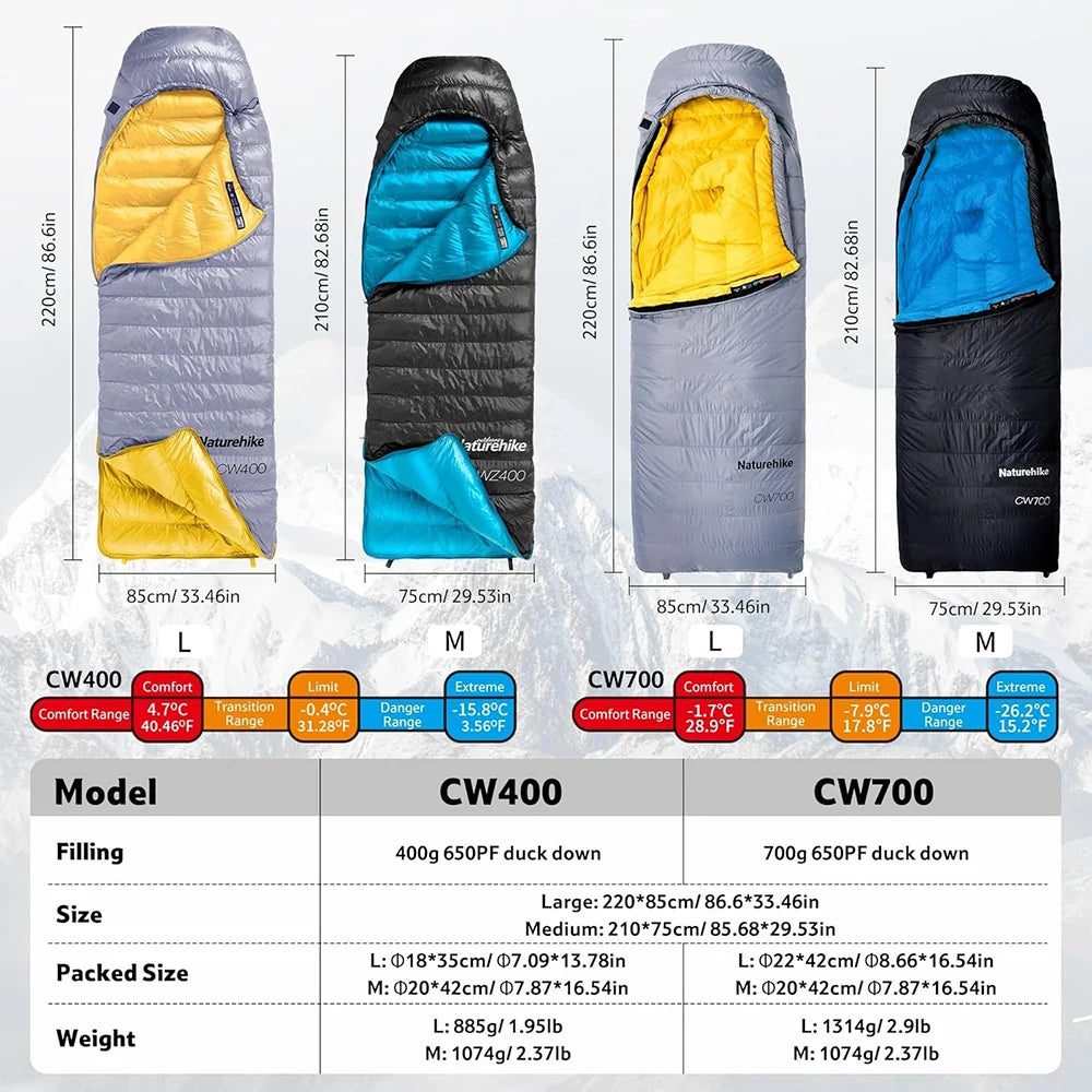 CW700 Down Sleeping Bag