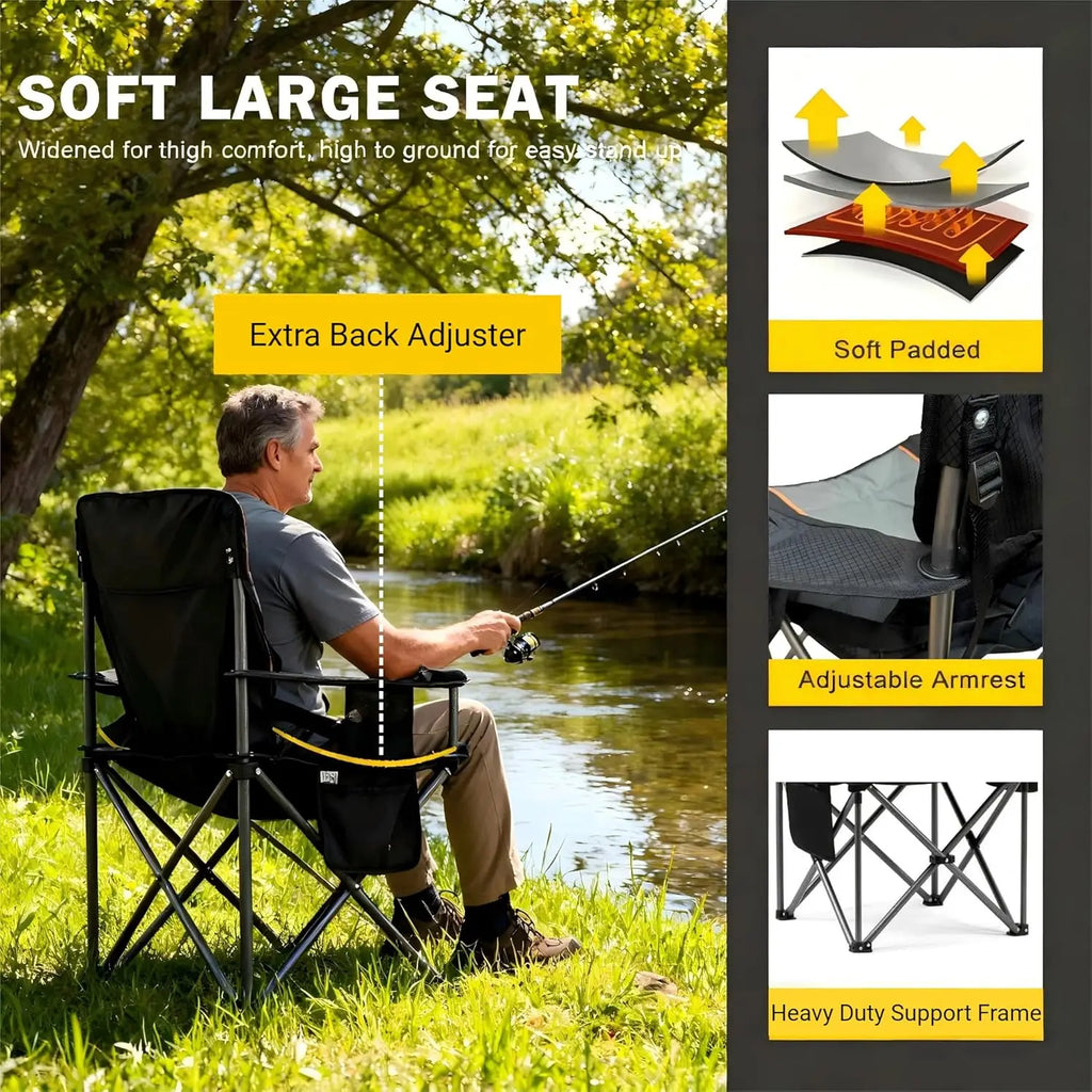 Oversized Padded Chair