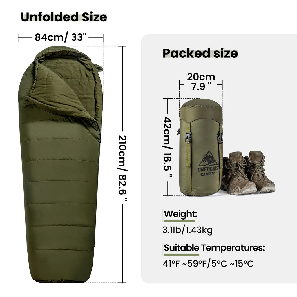 Bushcraft Mummy Sleeping Bag