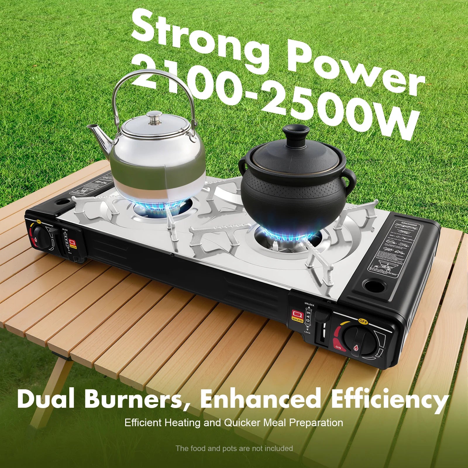 2-Burner Camping Stove