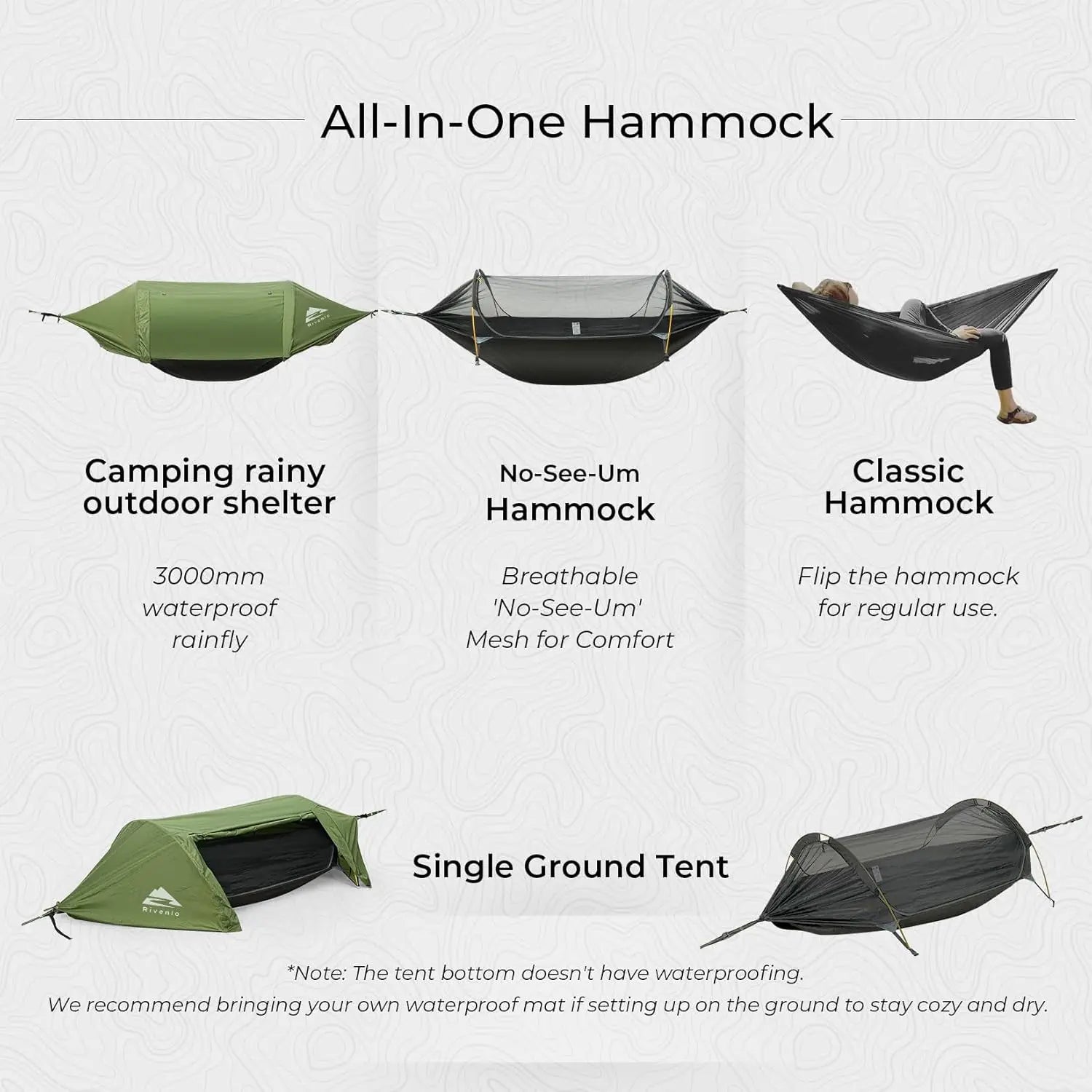 3-in-1 Hammock Tent