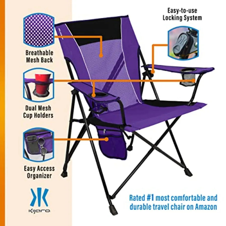 Dual Lock Camp Chair