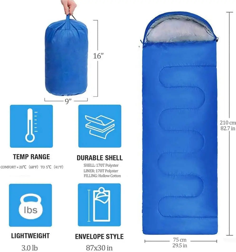 Envelope Camping Sleeping Bag