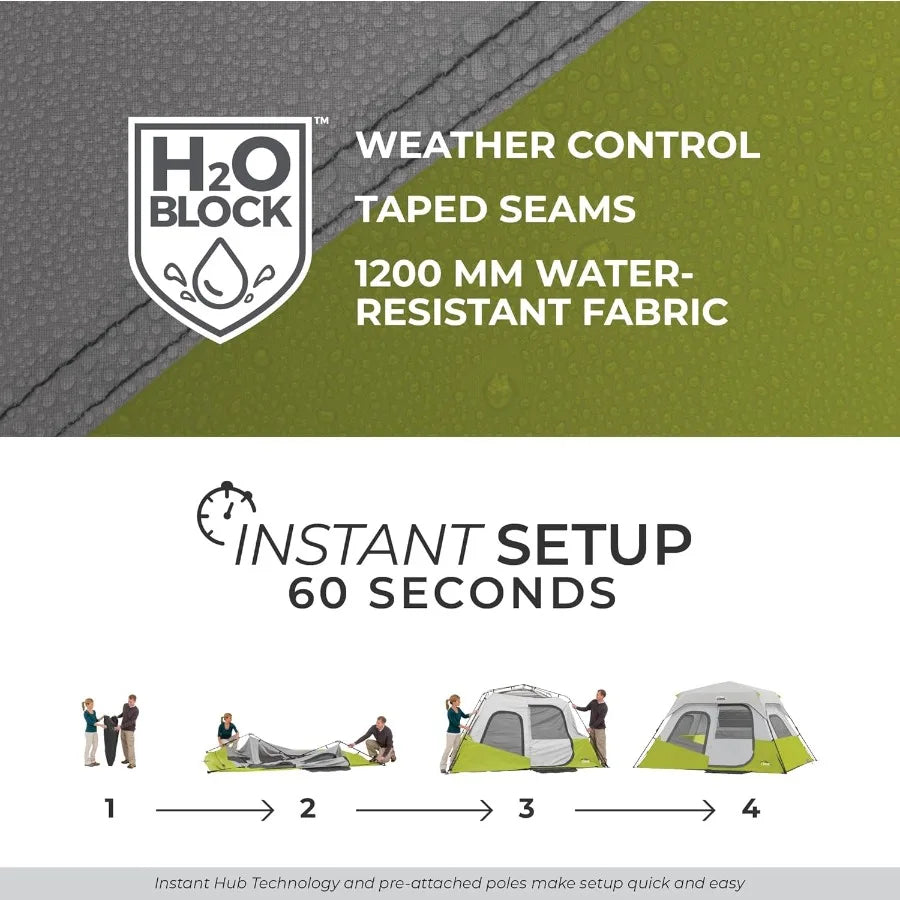 Cabin Multi-Room Tent