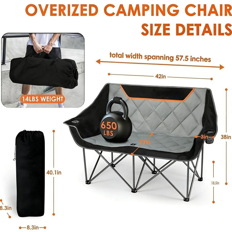 Double Camping Loveseat