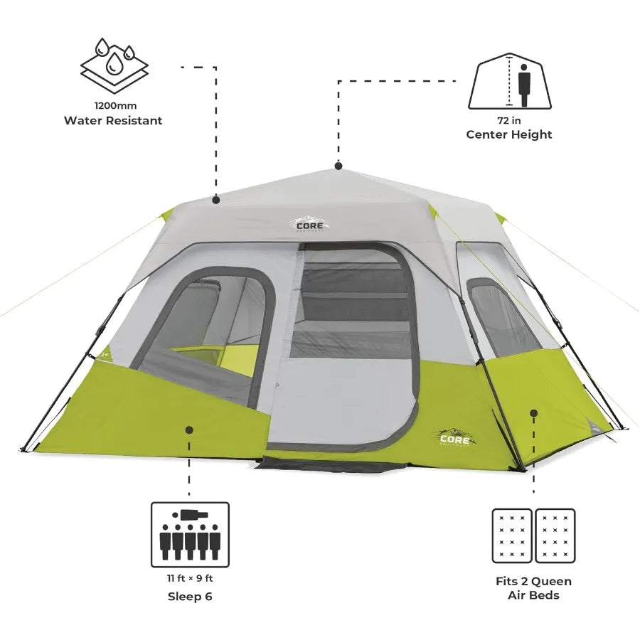 Cabin Multi-Room Tent